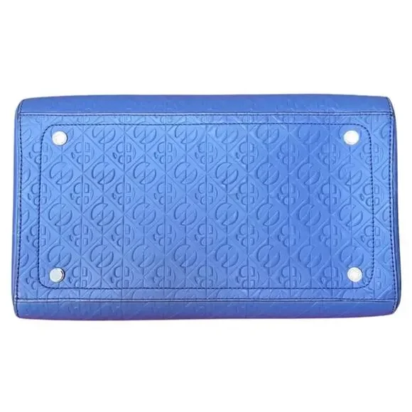 Henri Bendel Periwinkle Empire Tote EUC - Picture 13 of 14